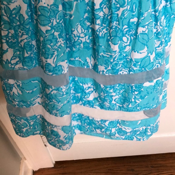 Blue Lilly Pulitzer Dress - Picture 3 of 4